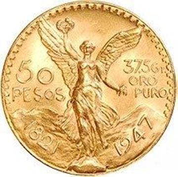 Picture of Gold Mexican 50 Peso