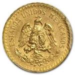 Picture of Gold Mexican 2 1/2 Peso