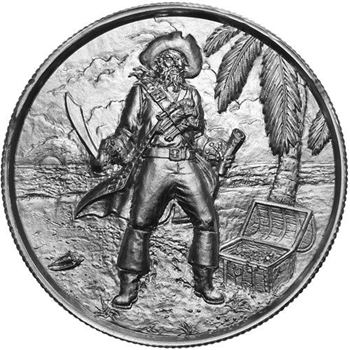 Picture of Captain 2 oz Silver Round