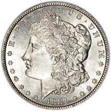 Picture of Pre-1921 Silver Dollar XF-AU