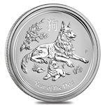 Picture of 2018 1 oz Silver Year of the Dog
