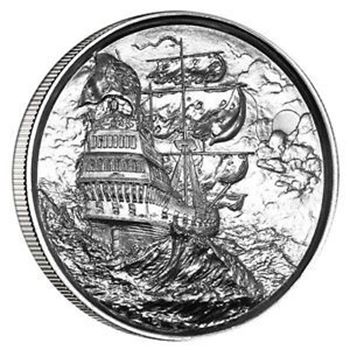 Picture of Privateer 2 oz Silver Round