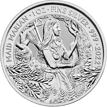 Picture of 2022 Maid Marian 1 oz Silver Coin