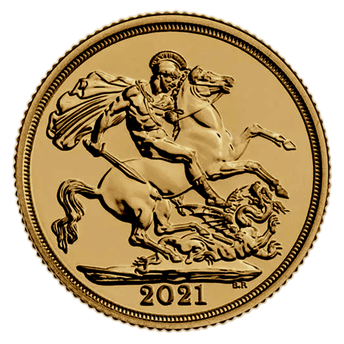 Picture of Gold British Sovereign
