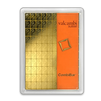 Picture of 100 gr Gold Valcambi CombiBar