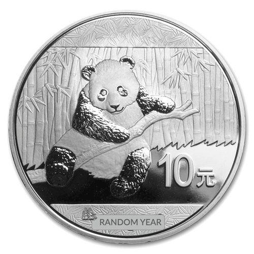 Picture of 1 oz Silver Chinese Panda BU