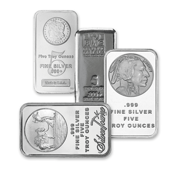 Picture of 5 oz Silver Bar