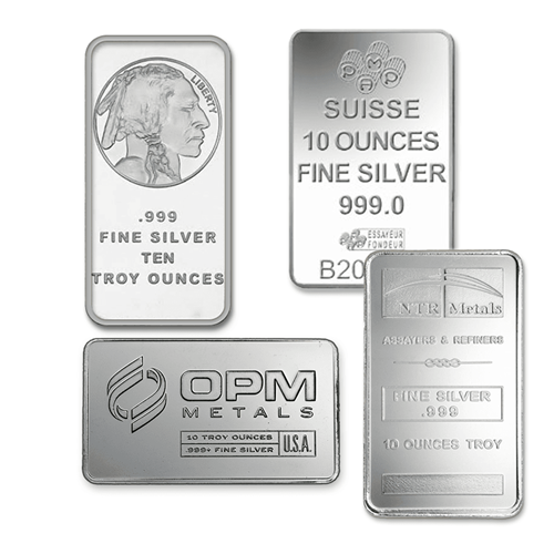 Picture of 10 oz Silver Bar