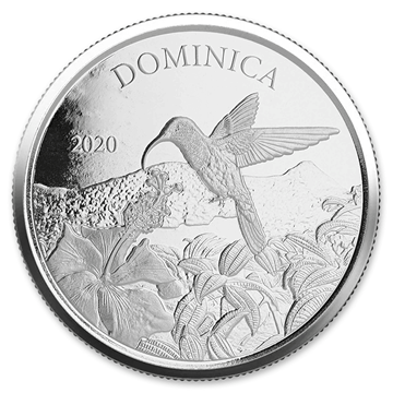 Picture of 1 oz Dominica Hummingbird Silver Coin