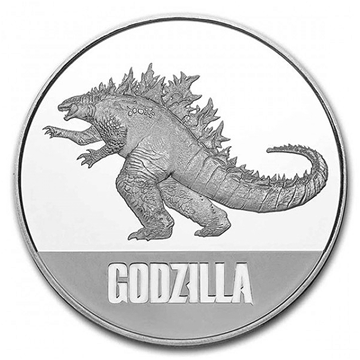 Picture of 1 oz Godzilla Silver Coin 2021