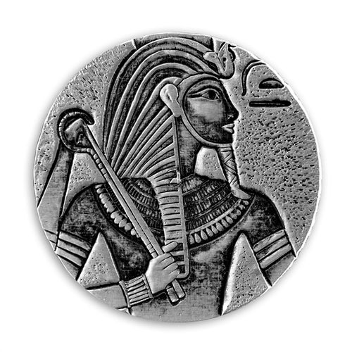Picture of 5 oz King Tut Egyptian Relic Silver Coin 2016