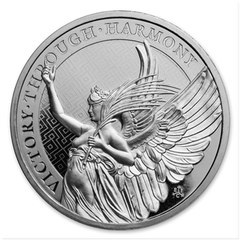 Picture of Victory Through Harmony 2021 1 oz Silver Coin
