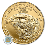 Picture of 2024 1/2 oz Gold Eagle BU