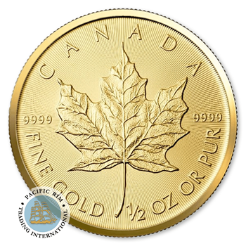 Picture of 1/2 oz Gold Maple Leaf