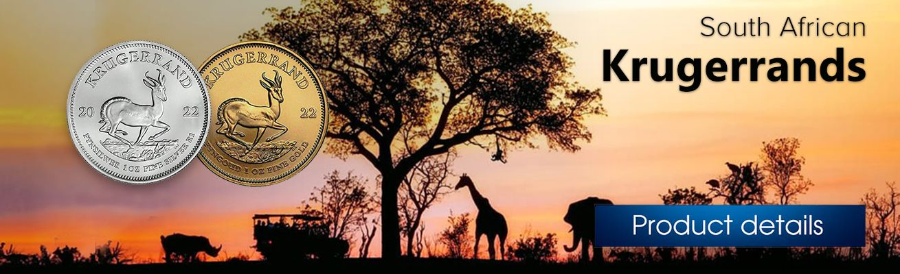 South African Gold and Silver Krugerrands