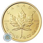 Picture of 2024 1/2 oz Gold Maple Leaf BU