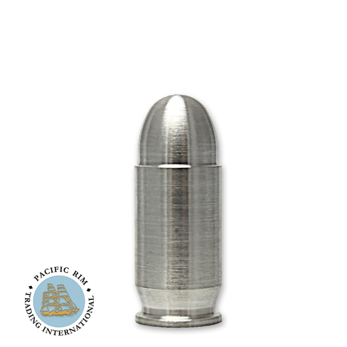 Picture of 1 oz .45 Caliber Bullet Replica Silver