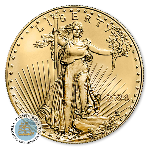 Picture of 2024 1 oz Gold Eagle BU