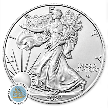 Picture of 2024 1 oz Silver Eagle BU