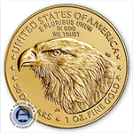 Picture of 2025 1 oz Gold Eagle BU