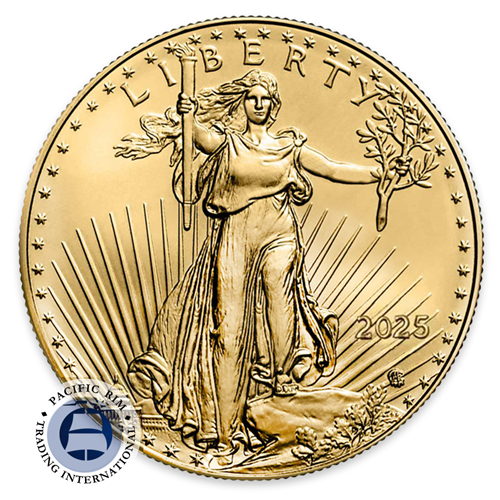 Picture of 2025 1 oz Gold Eagle BU