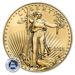 Picture of 2025 1/10 oz Gold Eagle BU