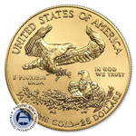 Picture of 1/2 oz Gold Eagle BU