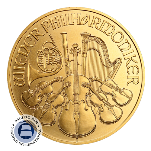 Picture of 2026 1 oz Gold Philharmonic BU