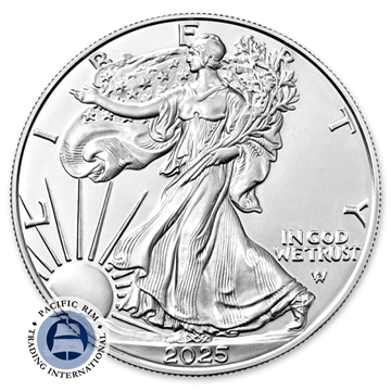 Picture of 2025 1 oz Silver Eagle BU