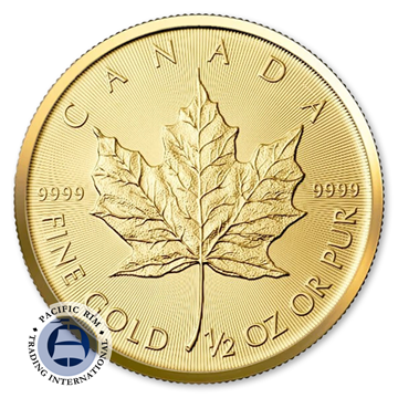 Picture of 2025 1/2 oz Gold Maple Leaf BU