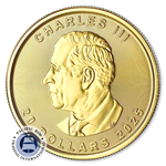 Picture of 2025 1/2 oz Gold Maple Leaf BU