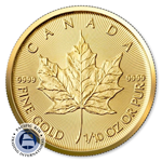 Picture of 1/10 oz Gold Maple Leaf