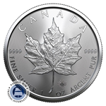 Picture of 2025 1 oz Silver Maple Leaf BU