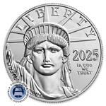 Picture of 2025 1 oz Platinum Eagle BU