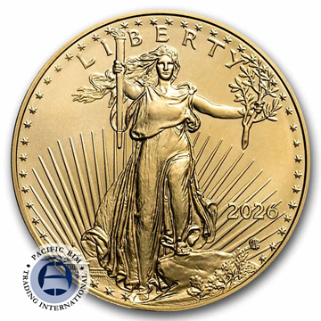 Picture of 2026 1/10 oz Gold Eagle BU